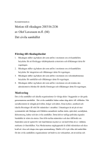 201516M Det civila samhället
