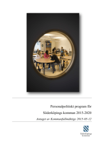 Personalpolitiskt program