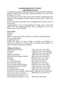 Uppstallningskontrakt Utestallet
