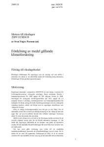 m - Riksdagens öppna data