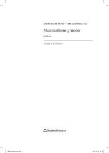 Andra baser än 10 - Studentlitteratur