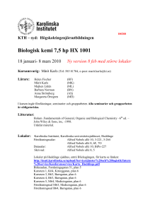 Vecka - Ping Pong - Karolinska Institutet