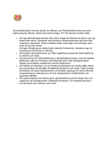 Alkohol policy
