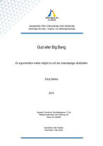 Gud eller Big Bang