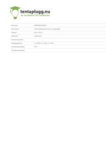 O0039K/K0023K Tentamen LP4 13-14