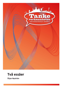 Två essäer