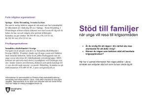 Stöd till familjer
