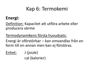 Kap 5: Gaser
