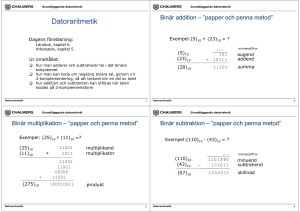 Datoraritmetik