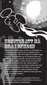 Må bra i rymden