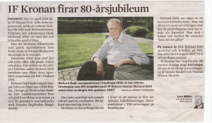 IF Kronan firar 80