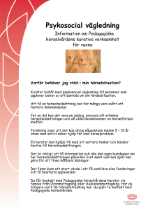 Psykosocial vägledning