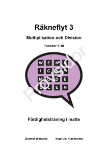 Räkneflyt 3