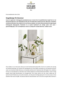 Singeldesign för blommor