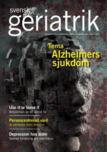 Alzheimers sjukdom