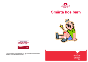 Smärta hos barn