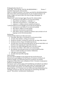 Pedagogisk planering LGR-11