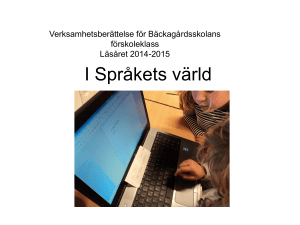 I Språkets värld