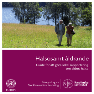 Hälsosamt åldrande - HFS