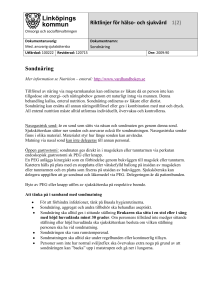 Sondnäring - Linkoping.se