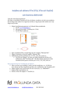 Installera och aktivera ViTre_docx