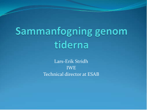 Sammanfogning genom tiderna av Lars-Erik Stridh