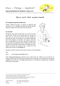 Klara - Färdiga