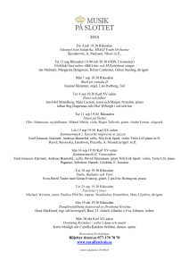 Royal Festivals – Extended version ”September Festival”