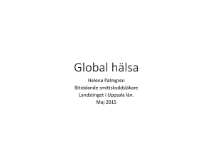 Global Hälsa, Helena Palmgren