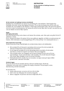 Så här använder du Huddinge kommuns skoldatanät