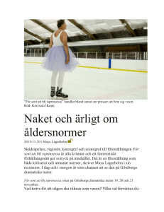 För sent att bli isprinsessa