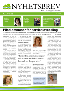 Service - Landsbygdsnätverket
