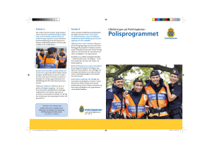 Polisprogrammet - Polishögskolan