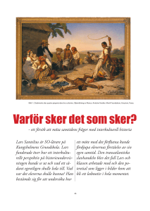 Varför sker det som sker?