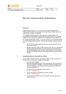 2 nackdelar med att välja bort ett språk