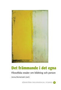 Det främmande i det egna