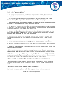 Sponsorsim Information 2017