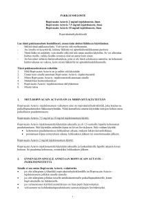 PAKKAUSSELOSTE