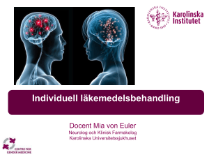 Individuell läkemedelsbehandling, Mia von Euler