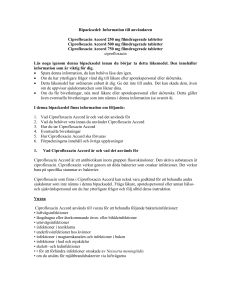 Ciprofloxacin Accord film-coated tablet PL