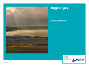 Ljus, seende och ljusstrålning
