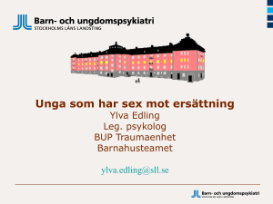 Ylva Edling, BUP Trauma