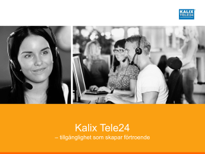 Presentation PPT - Företagspresentation (okt 2015)