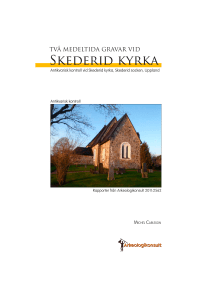 SkEDERiD kYRkA - Arkeologikonsult