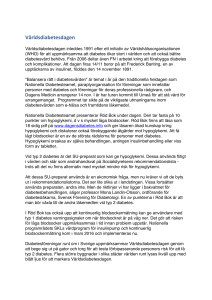 Världsdiabetesdagen