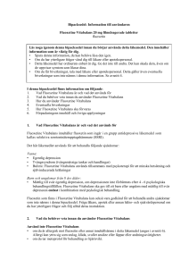 Fluoxetine Vitabalans film-coated tablet PL