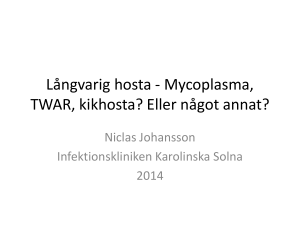 Långvarig hosta