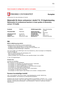 Se denna kursplan som PDF