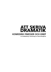 dramatik - Studiefrämjandet