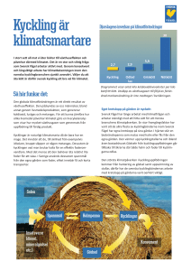 Klimat - Utbudet